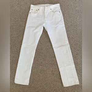 Levi's 501 Jeans in Pure White